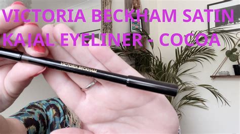 victoria beckham cocoa eyeliner review.